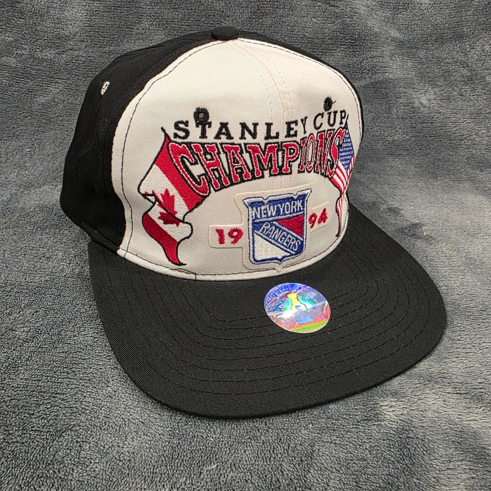 Vintage 1994 New York Rangers Stanley Cup Champions Snapback Hat Starter NHL Cap